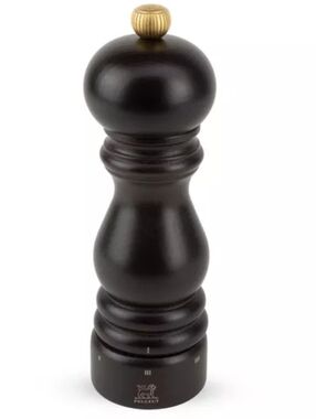 Peugeot Chocolate-Lacquer Paris U’Select Salt Mill, 7"